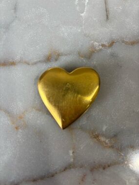 Victoria's Secret Gold Heart brooch